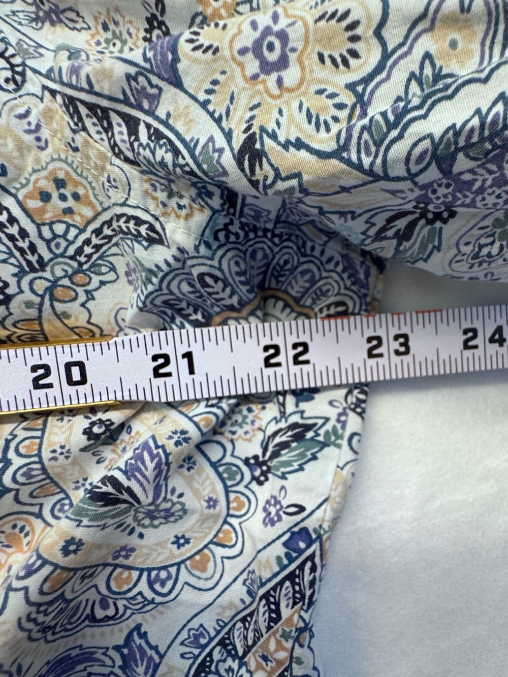 Studio Works Petite Paisley Wrinkle Free Button Up Shirt - Picture 4 of 8